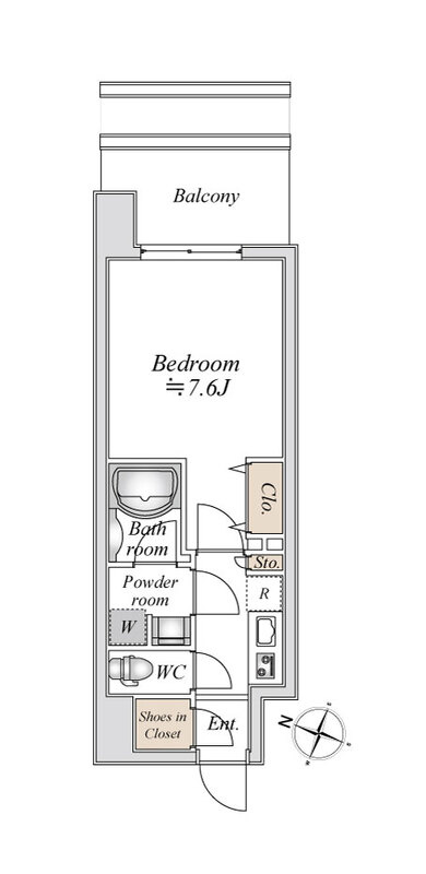 板橋本町ステーションレジデンスの間取り