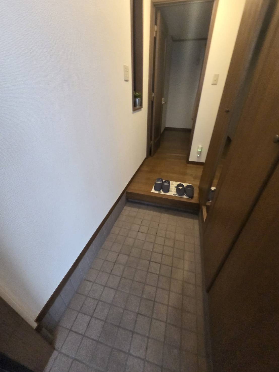 ヴィラ新大塚の玄関