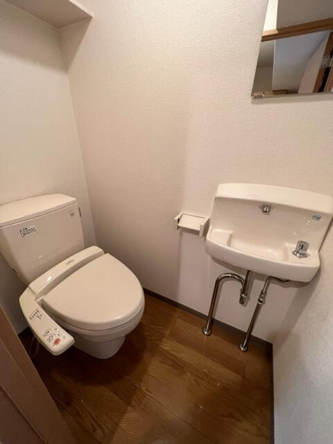 熊本市中央区上京塚町の賃貸マンションのトイレ