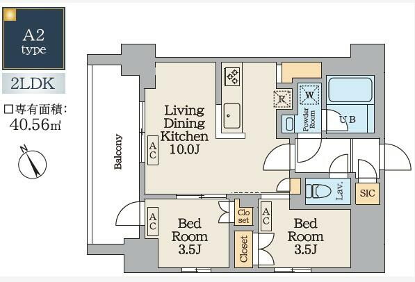 【間取り】 | Ｇａｒｄｅｎ　Ｘａｖｉｓ南蒲田