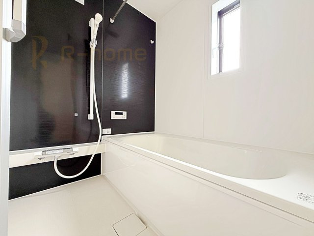 常陸大宮市姥賀町第3　新築戸建て　2号棟の浴室|1日の疲れをゆったり癒せる1坪タイプ♪浴室乾燥暖房機で快適な入浴タイムが過ごせます♪