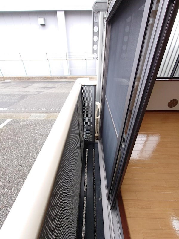 キャッスル豊四季のバルコニー