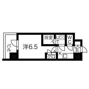 エスリードレジデンス大阪難波の間取り