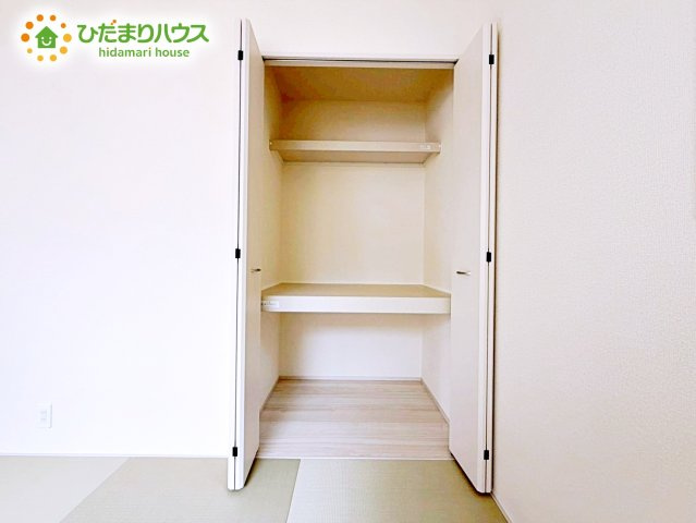 【収納】 | 石岡市府中第1　新築戸建　2号棟 | 奥行きが広い収納スペースなので、お布団も楽々しまえますね！！