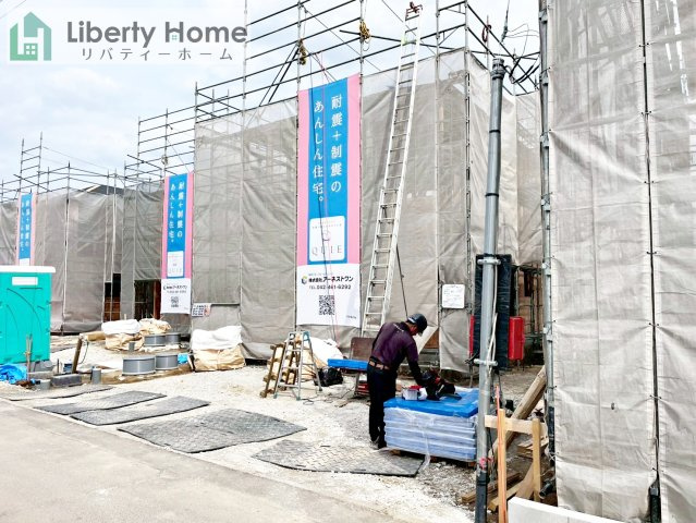 ひたちなか市平磯町第2　新築戸建　3号棟のキッチン