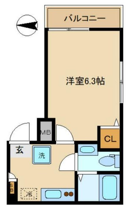 アダット新中野の間取り