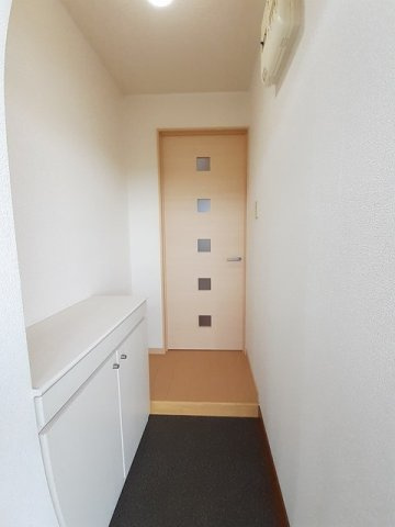 マツモトＧマンションＢの玄関|シンプルで使いやすい玄関です