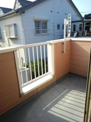 ベリエハウスのバルコニー|広々としたバルコニーです