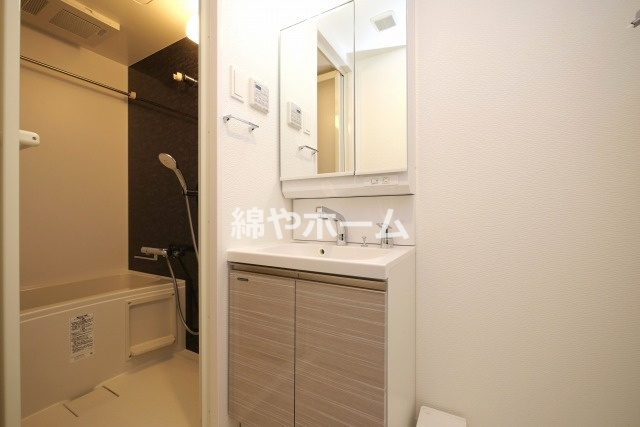 S-RESIDENCE難波大国町dominaの独立洗面台