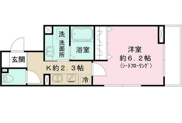 クリエストの間取り|間取りです。