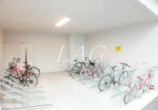 【その他共用部分】 | プライム　スクエアⅡ | 駐輪場です。