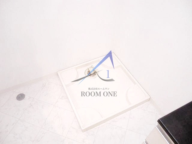 パシフィック早稲田の設備|洗濯機置き場です。