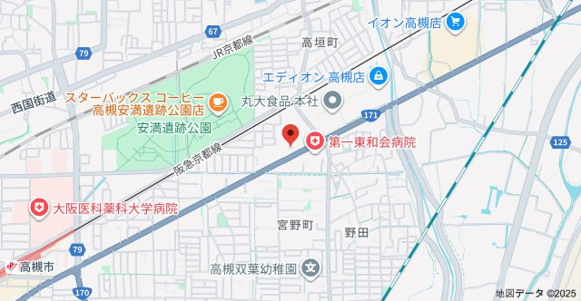 コンフォートグリーンの地図