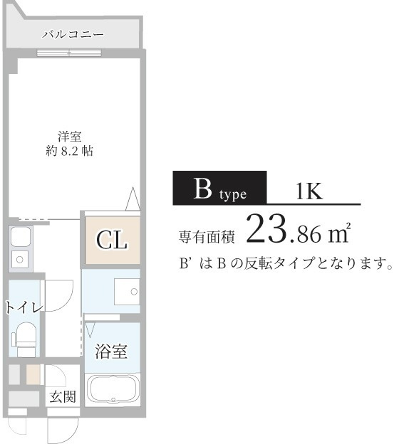 コンフォートグリーンの間取り