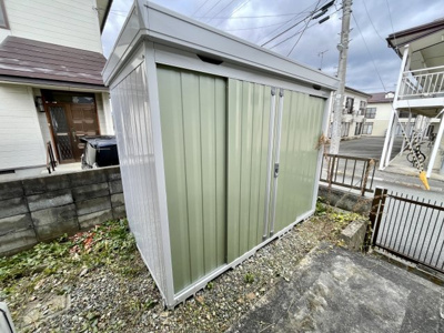【設備】 | 【中古住宅】　山形市桜田東 | 敷地内に物置もございます♪