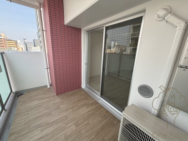 ビガーポリス486与力町公園Ⅱのバルコニー