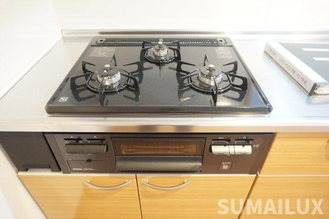 熊本市中央区渡鹿７丁目の賃貸マンションのキッチン