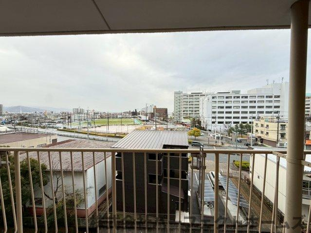 寝屋川サンハイツA棟の展望