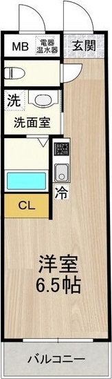 CITY SPIRE上本町の間取り