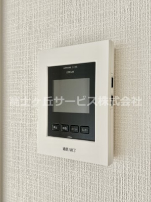 【セキュリティ】 | 駿東郡清水町徳倉 24期 新築一戸建て | TVモニター付きインターフォンです