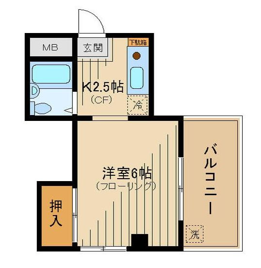 パークサイド矢沢の間取り|間取りです。