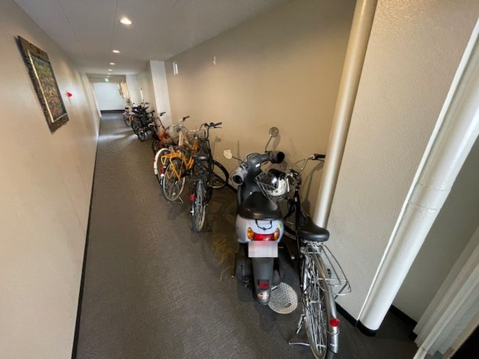 D's Courtの駐車場