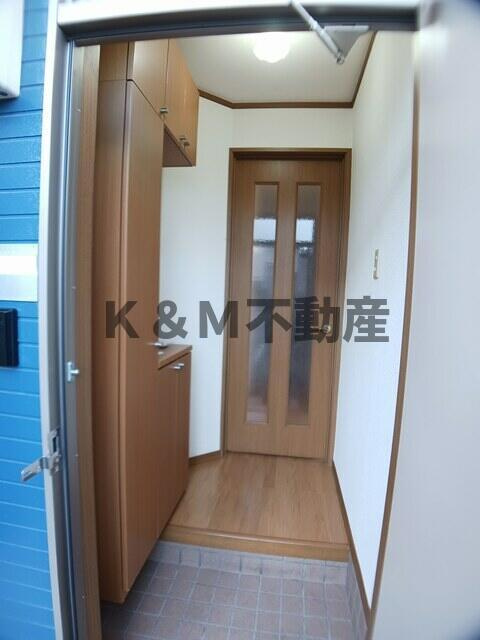 シャンテ・ヒルズの玄関|落ち着いた玄関です