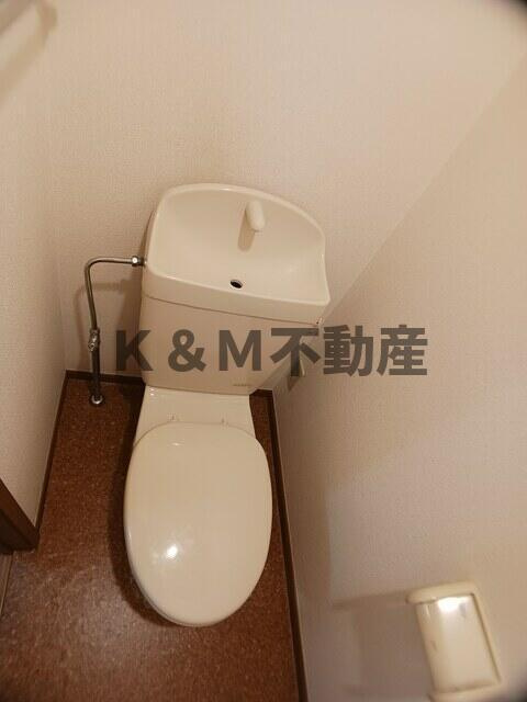 シャンテ・ヒルズのトイレ|シンプルで使いやすいトイレです