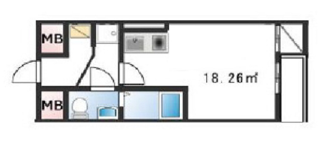 カーサパーチェ糀谷の間取り|間取り
