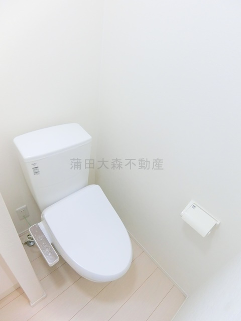 カーサパーチェ糀谷のトイレ|温水洗浄便座付きのトイレ　