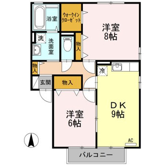 【間取り】 | デュレ･ボナール　B棟