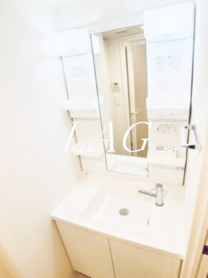 【洗面所】 | プランドール水天宮 | 洗面台です。