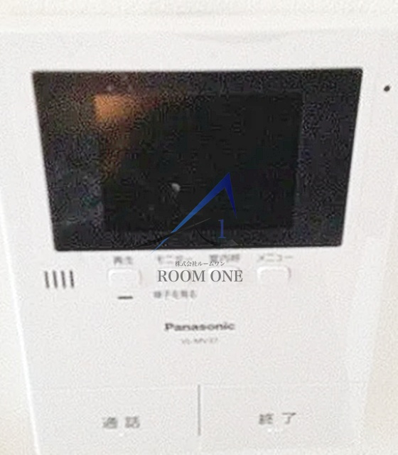 ウィステリア大岡山のセキュリティ|モニター付きインターホンです。