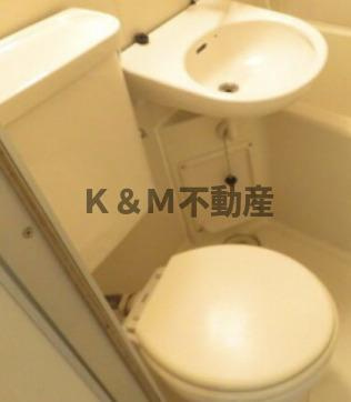 ジュネパレス柏第６２のトイレ|トイレです