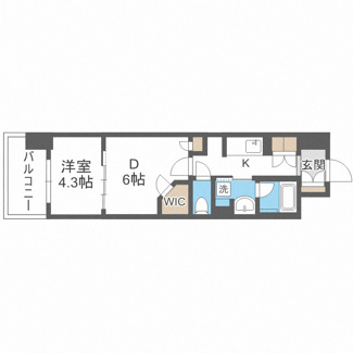 【間取り】 | ブランズ大阪本町 | ブランズ大阪本町　間取り