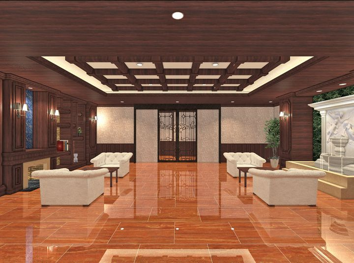 プレジオ川口のロビー