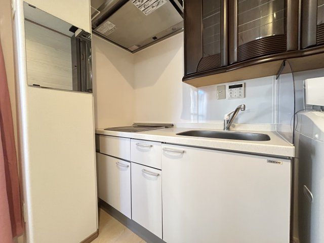 春日部市小渕の賃貸マンションのキッチン
