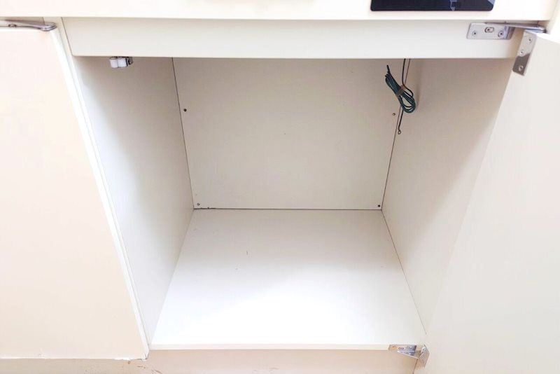 メインステージ西国分寺壱番館のキッチン|キッチン下の収納です