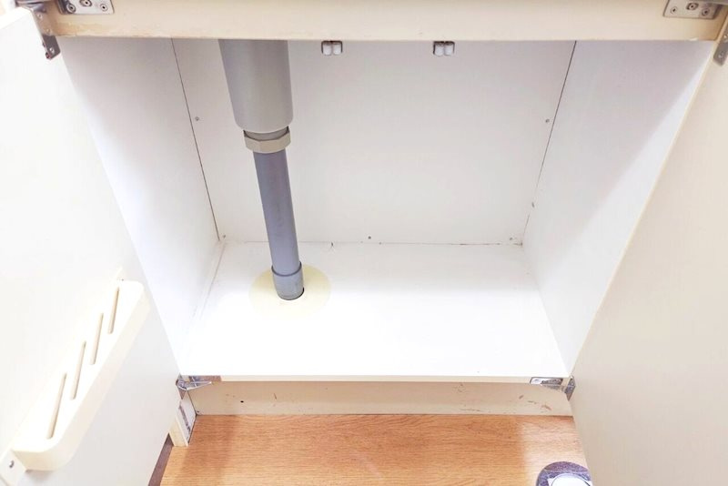 メインステージ西国分寺壱番館のキッチン|キッチン下の収納です