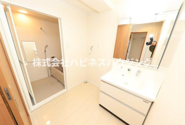 サムソンコートの独立洗面台