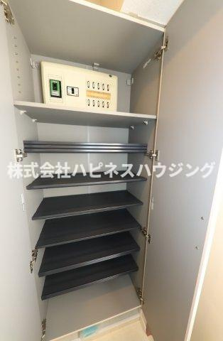 サムソンコートの収納