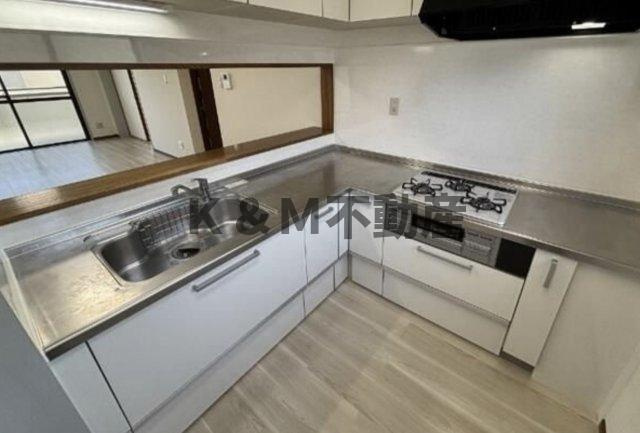 センターパーク新柏Ａ棟（Ｅ－２０７Ａ）のキッチン|お料理しやすいキッチンです