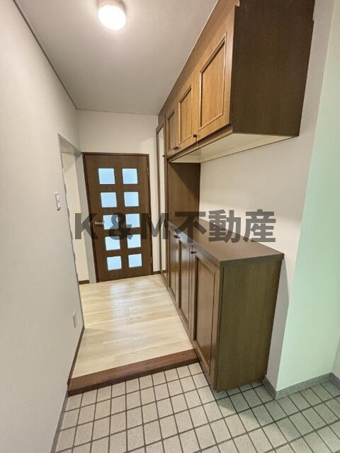 センターパーク新柏Ａ棟（Ｅ－２０７Ａ）の玄関|落ち着いた玄関です