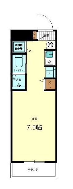 スカイタウン沼袋の間取り|間取りです。