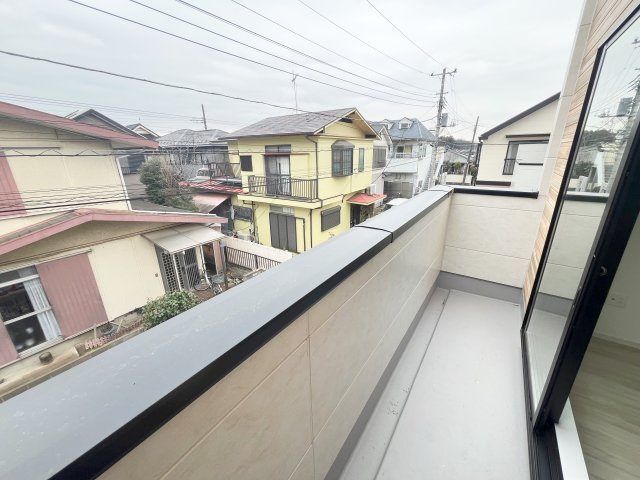 北中3丁目のバルコニー|広々としたバルコニーです