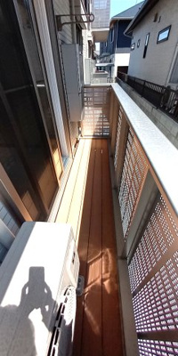 【バルコニー】 | D-ROOM川北 | 東向き※イメージです