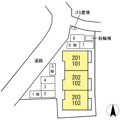 【区画図】 | D-ROOM川北