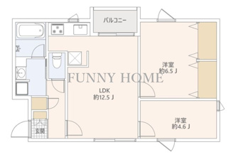 【間取り】 | GranDuo世田谷XIII