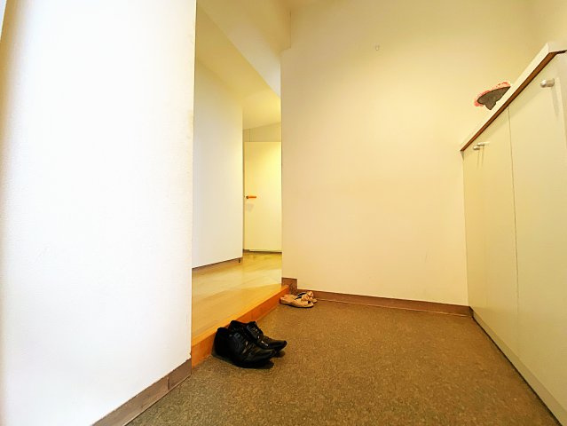 クリオ強羅一番館の玄関