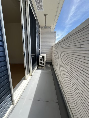 グランツ　絆　Ａのバルコニー